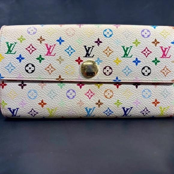 Louis Vuitton Murakami Sarah Wallet Multicolor Monogram Canvas - Picture 13 of 13
